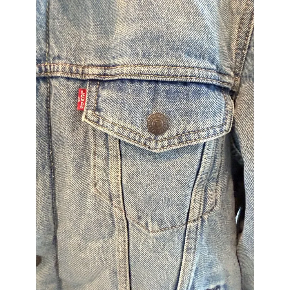Levi's Jean Jacket Lined Sherpa Medium